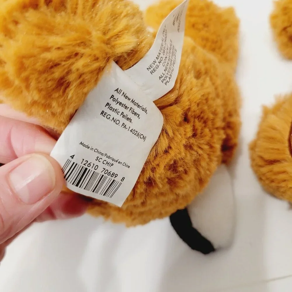 Disney Chip 'n' Dale Plush Pair - Brown and Cream